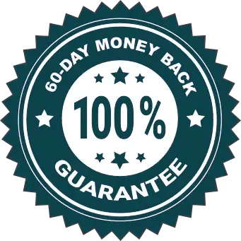 Claritox Pro 60-day money-back satisfaction guarantee badge